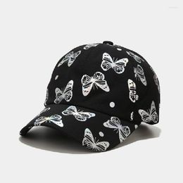 Ball Caps Baseball Cap Fashion Printing Snapback Streetwear HipHop Sports Cotton Casual Sun Visor Trucker Hat Retro Bone Dropshiping