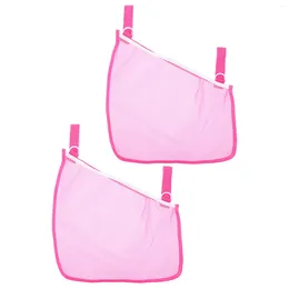 Stroller Parts 2 Pcs Side Sling Mesh Bag Baby Bags Net Storage Pushchair Portable Polyester Travel Pushchairs