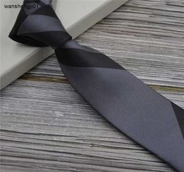 23ss Cross stripe design Neck Ties Men 100% Silk Jacquard Woven Handmade Tie for Wedding Casual and Business Tie