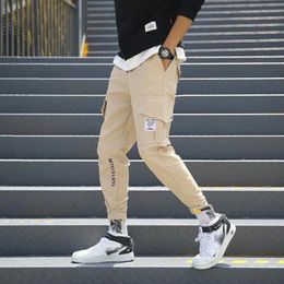 Januarysnow Brand Designer Men Fashion Sporty Pants For Hiphop Causal Runnings Pants High Street Jogger Pants New Pocket Trousers304W