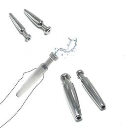 Sex Toy Massager Stainless Steel Hollow Urethra Plug Urethral Catheters Spreader for Man