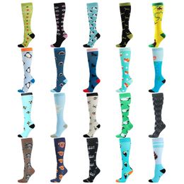 Compression Socks Men Women Sport Socks Nylon Sock for Running Hiking Travel Athletics Socks Anti Fatigue Pain Relief