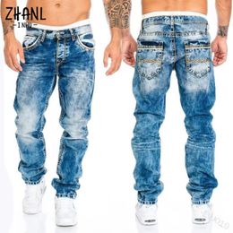 Men's Jeans Straight Jeans Man Vintage Wash Denim pants Spring Summer Boyfriend baggy Jeans men Streetwear Cacual Designer Cowboy Trousers 230918
