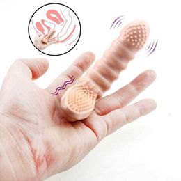 Sex Toy Massager Finger Vibration G-spot for Couples Mens Womens Clitoral Stimulation Sexy Supplies Masturbators Adult Games 18