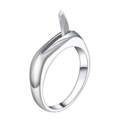 S3925 Sterling Silver Ring High-tech multifunctional self-defense ring ring for men and women280E