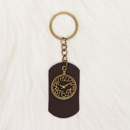 Keychains XY0113 Bell Bag Pendant Bronze Key Chain