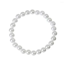 Strand Wzysy Pearl Beaded Bracelet Fashionable Summer Vacation Style For Women High Cost Performance Simple And Versatile Hand Jewellery