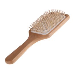 Wood Comb Professional Healthy Paddle Cushion Loss Mas Brush Hairbrush Scalp Care Healthy Bamboo 3Wgdf Znkmf ZZ