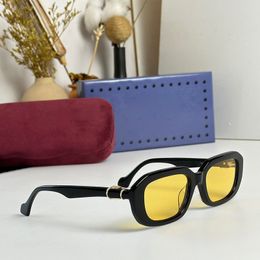 Mens Womens Designer Sunglasses Luxury Cool Fashion Classic Thick Plate Black White Square Frame Eyewear Off Man Glasses Designer with Original Box GG1535S