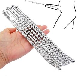 Sex Toy Massager Male Urethral Penis Plug Dilator Ejaculation Delay Stainless Steel Long Size Dia 5/6/7/8/9/10 Mm Sounds Man