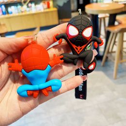 Creative Flying Spider Doll Keychain Car Chain Bookbag Decoration Children's Gift