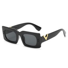 Women Designer Sunglasses Retro Small Rectangle V Sun Glasses Square UV 400 square sunglasses for women
