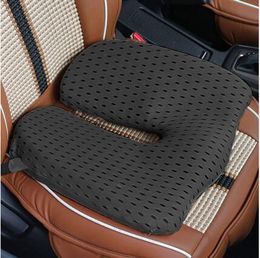 CushionDecorative Pillow Breathable Memory Foam Seat Cushion For Back Pain Coccyx Orthopaedic Car Office Chair Wheelchair support Tailbone Sciatica Relief 230919