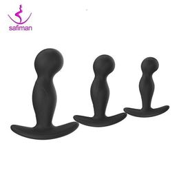 Adult Massager Silicone Men Women Prostate Dildo for Anal Butt Plug Small Mid Large Intimate Goods Adults