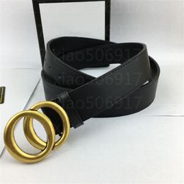 Fashion Classic Belts For Men Women Designer Belt chastity Silver Mens Black Smooth Gold Buckle Leather Width3.8cm with box dresses Belt
