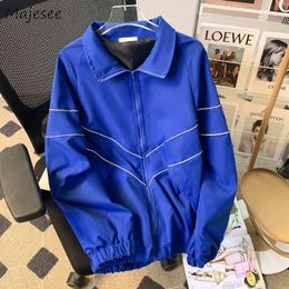 Men's Jackets Men Casual Designer Handsome Streetwear Teens Hip Hop Clothing Students American Stylish Fashion Baggy Cool Autumn Kpop 230919