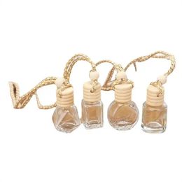 Car Perfume Bottle 5ml 6ml 8ml 10ml 15ml Cars Pendant Ornament Essential Oils Diffuser 12 Designs Air Freshener Fragrance