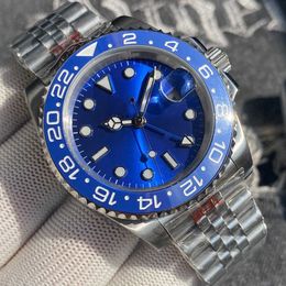 Designer Role top watch for man and woman 2023 New Basic classics Greens GMT Mechanical Men's Fashion Trend High Profile