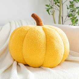 Plush Pillows Cushions Pumpkin Pillow Creative Stuffed Toys Sofa Cushion Lovely Halloween Room Decor Good Quality Gift 230919