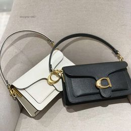 Top Tabby Designer Messenger Fashion Women Luxury Tote Handbag Real Leather Baguette Shoulder Mirror Quality Square Crossbody Satchel Hobo