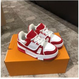 Childrens Leisure Skate shoes Kids Basketball Shoes Toddler trainers Kid Runner Athletic shoe Child Designer Outdoor Sneakers Children Fashion Green Red Tennis 87