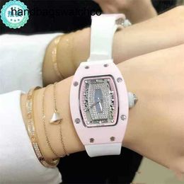 Richarmilles Watch Womens Watches Richa e Wiska Bucket Diamond Lip Rm007 Womens All Sky Star Fashion frj 7LDW