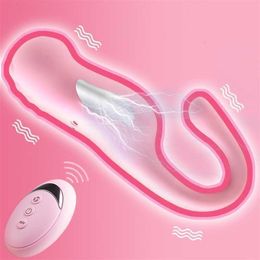 Sex Toy Massager Electric Shock Vibrator Clitoris Stimulator G-spot for Woman 7 Speeds Orgasm Remote Control Jump Egg