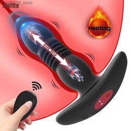 Other Health Beauty Items Male Telesic Vibrator Wireless Remote Control Butt Plug Anal Vibrator Anal Dildo Prostate Massager for Man Q230919