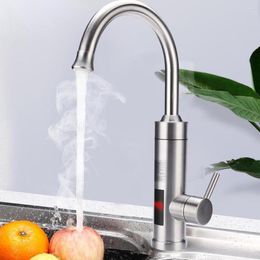 Kitchen Faucets 220V 110V 3000W Electric Water Heater Faucet Instant Heating Instantaneous Heaters