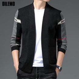 Men's Jackets Top Grade Designer Brand Luxury Fashion Knit Cardigans Sweater Men Casual Trendy Coats Jacket Autum Winter Clothes 230918