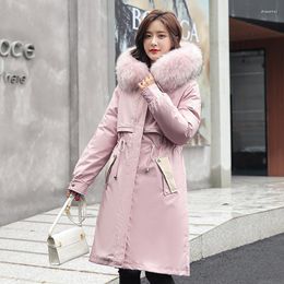 Women's Trench Coats Winter Clothes Women Jacket Send To Overcome The Korean Version Loose Fashion Long Cotton