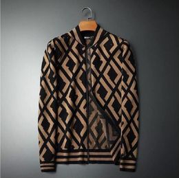 Knitted sweater jackets long sleeve men designer jacket spring autumn cardigan mens coats