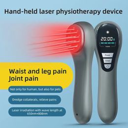 Laser Instrument Red and NIR Light Therapy Device Skin Care and Beauty 650nm 808nm Pain Relief Skin Rejuvenation Blood Circulation