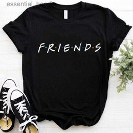 Women's Blouses Shirts Men's T-Shirts Friends TV Show T Shirt Women Summer Short Sleeve Leisure Top Tee Ladies Casual T-shirt Female 90s TshirtMen's L230919