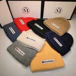 Studios Smiling Face Beanie Caps Knitted Cashmere Eye Warm Couple Ac Hats Tide Street Hip Hop Wool Cap Hats 230920