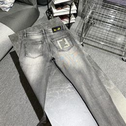 F Mens Designers Pants Designer Jeans Men Trousers Slim Fit Skinny Luxury Designer Pant High Quality Man Jean Sweatpants Monster3097