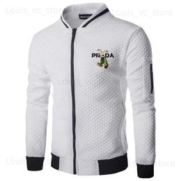 Men's Jackets 2023 Fashion Coat Autumn Winter Zipper Boutique Business Casual jacket T230919