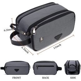 Cosmetic Bags Cases Travel Organizer Business Toiletry Bag Waterproof Shaving Dopp Kit for Men Women Shower Bathroom Makeup Handbag 230919