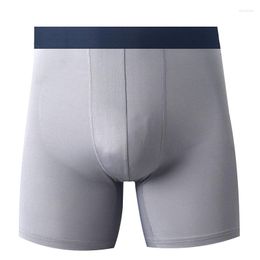 Underpants Mens Boxers Briefs Cotton Underwear Hombre Size Panties Solid Shorts Bokserki Meskie Sous Vetement Ice Silk Seamless