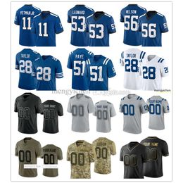 Men Football Jerseys 39 Darrell Baker Jr. 96 Taven Bryan 20 Nick Cross 43 Trevor Denbow 73 Blake Freeland 62 Wesley French 34 Jake Funk 71 Ryan Hayes 93 Eric Johnson II