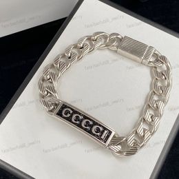 Double Alphabet Sier Cuban Bracelet, Designer bracelet, Personalised hip Hop fashion, gift