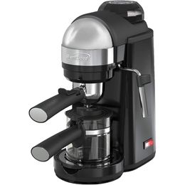 Brentwood 800 Watt Cappuccino Brewer and Espresso Maker w/ Frothing Wand, Black