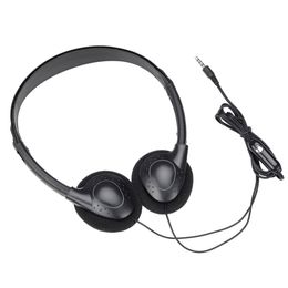 3.5mm Over Ear Stereo Headset Wired Headphones With Microphone For PC Gamer Phone Students
