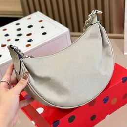 Luxury Designer Classic Loop Crossbody Bag French Classic Baia Hollow Flower Shoulder Bag Paris Famous Old Flower Underarm 7a Top Quality Genuine Leather Moon