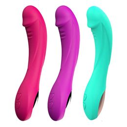 sex massager sex massagersex massagerWomen's vibrator electric adult masturbation massage stick women's fun charging vibrator silicone