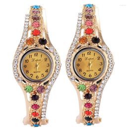 Wristwatches 2X Lvpai Top Bracelet Quartz Watch Women Female Clock Wrist Bangle Ladies Dress