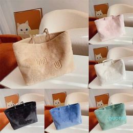 Shoulder Bags Women Plush Purse Handbag Ladies Messenger Shopping Bags Shoulder Tote Bag Woman Purse Wallet Clutch Pouch