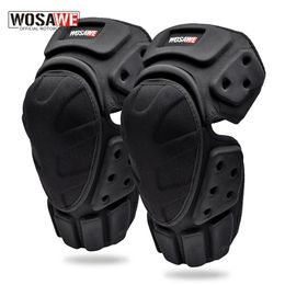 Elbow Knee Pads WOSAWE Adult Knee Elbow Pads Guards Braces Safety Skateboard Ski Motocross Motorcycle Knee Protector Support Protection Sports 230919