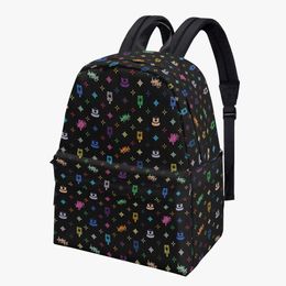 diy bags All Over Print Cotton Backpack custom bag men women bags totes lady backpack professional black production personalized couple gifts unique 33833