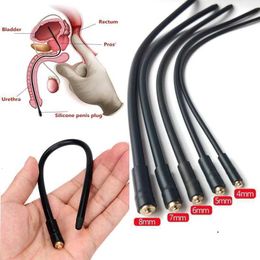 Sex Toy Massager Electro Penis Stimulator Ring Urethral Plug Dilator Prostate Electric Shock Cock Male